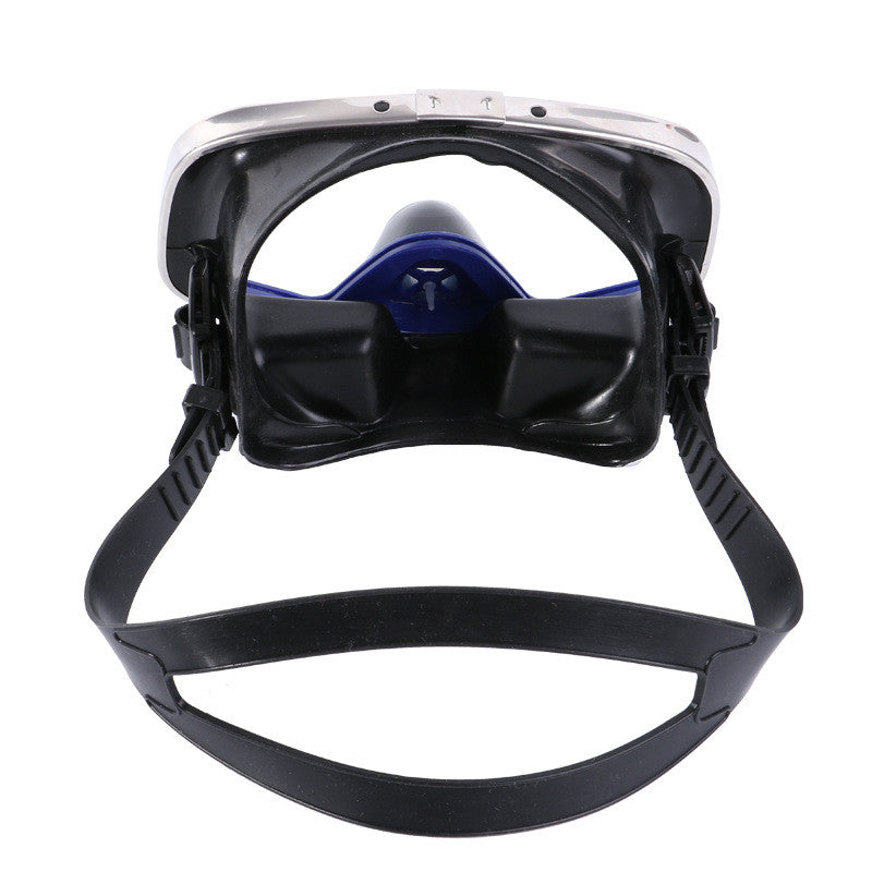 Adult mask snorkeling tempered glass mirror