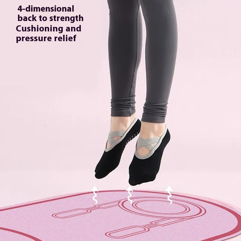 Children's Adult Non-slip Shock-absorbing Sports Yoga Mat