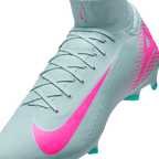 Nike Youth Mercurial Superfly10 Pro FG High-Top Soccer Cleats-Ocean Cube/Pink Blast