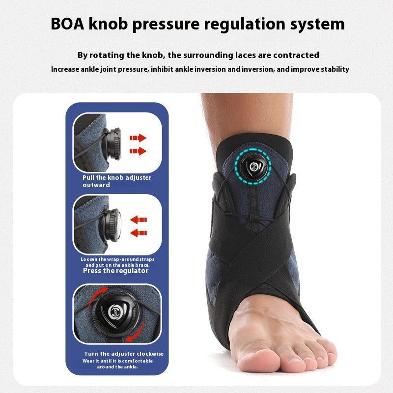 Pressure Support Sports Ankle Support Fixed Rehabilitation Adjustment Protective Gear