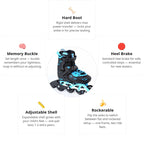 Flying Eagle S9 Dynamo Blue Kids Skates