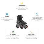 Flying Eagle Avian T110 Black Skates