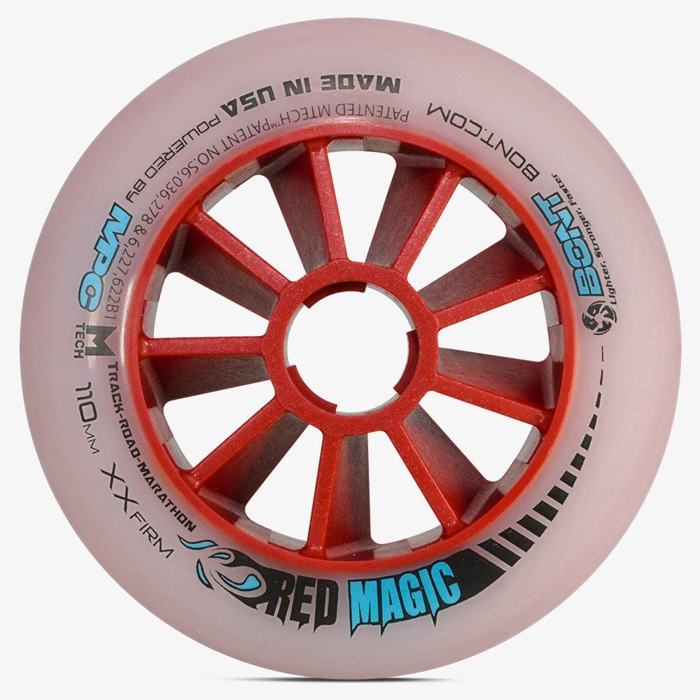 Red Magic Inline Skate Wheel